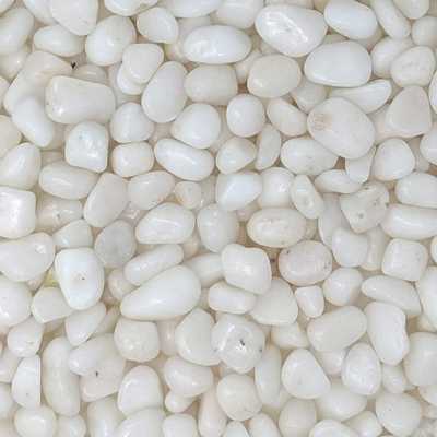 Midwest Hearth Natural Decorative Polished White Pebbles