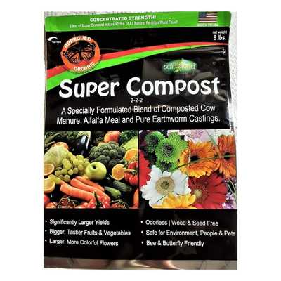 Super compost by soil blend