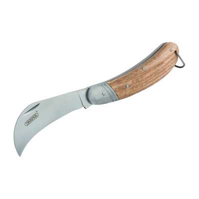 Draper 17558 Budding Knife With FSC Certified OAK Handle