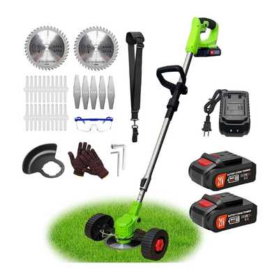 Electric Cordless Weed Wacker Battery-powered Brush Cutter