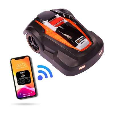  Mowro robot lawn mower rm24smrt wifi enabled electric mower