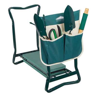 Livebest Folding Garden Kneeler Seat Portable Bench Stool
