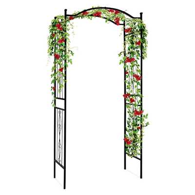 92inc Steel Garden Arch Arbor Trellis