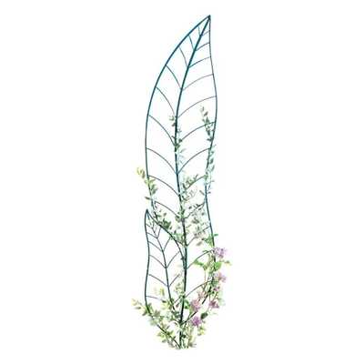 Collections Etc Green Leaf Trellis Garden Decor