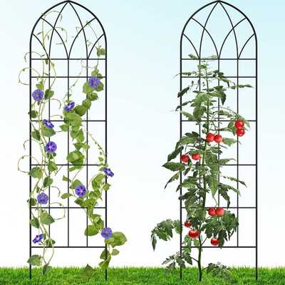 Gray Bunny Garden Trellis