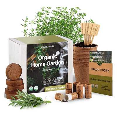 Herb Garden Indoor Certified Organic Non GMO