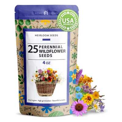 Perennial Wild Flower Seeds for Planting Mix