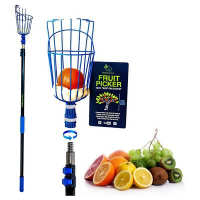 Eversprout 12-Foot Fruit Picker