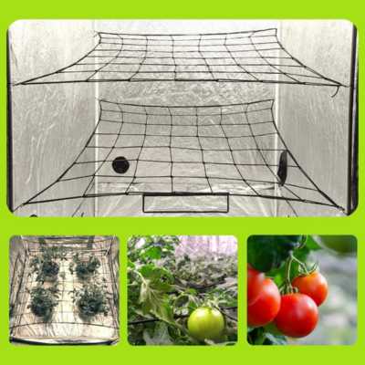 Megaluxx 2-pack 4 Mesh Grow Tent Trellis Net 